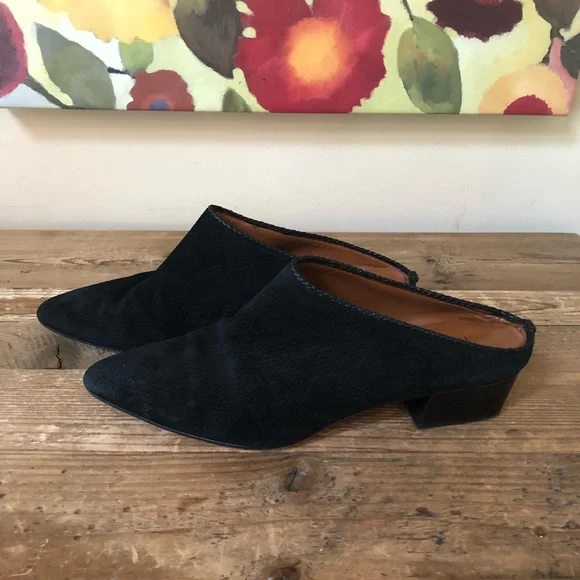 Aquatalia | Shoes | Aquatalia Fife Black Mule Made In Italy 